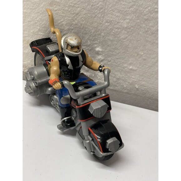 VINTAGE GALOOB THROTTLE BIKER And Bike MICE FROM MARS - Picture 14 of 16
